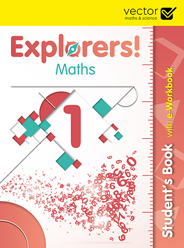 Explorers! Maths 1 book cover